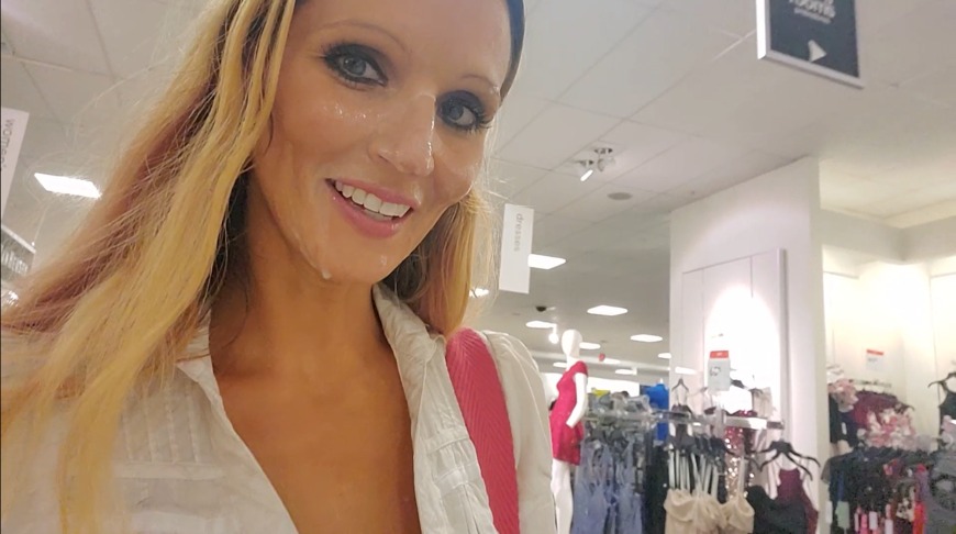 Public Lactation BBC in Public Dressing Room - clip coverforeground