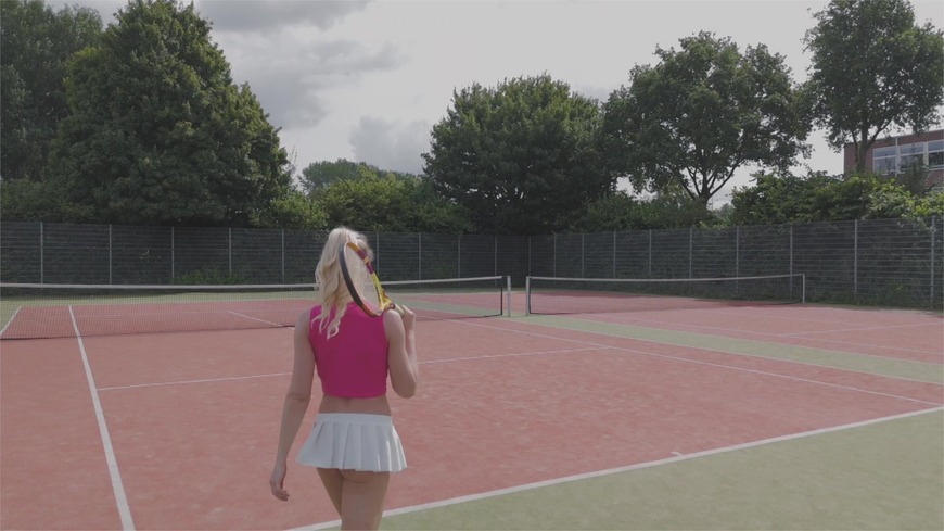 🎾Tennis movie 🎾Game , set and ...  Solo play 🥵 - clip coverforeground