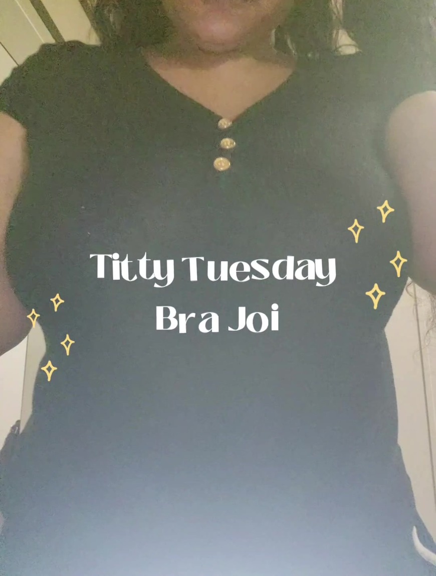 Titty Tuesday Bra Joi - clip coverforeground