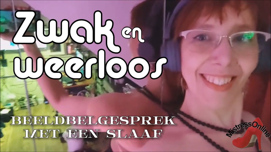 Zwak en weerloos - clip coverforeground