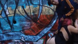 Outside Fuck with my Step Son - clip coverforeground