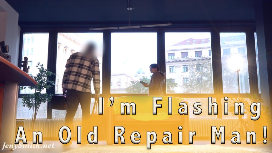 I Flashed An Old Repairman!  - clip coverforeground