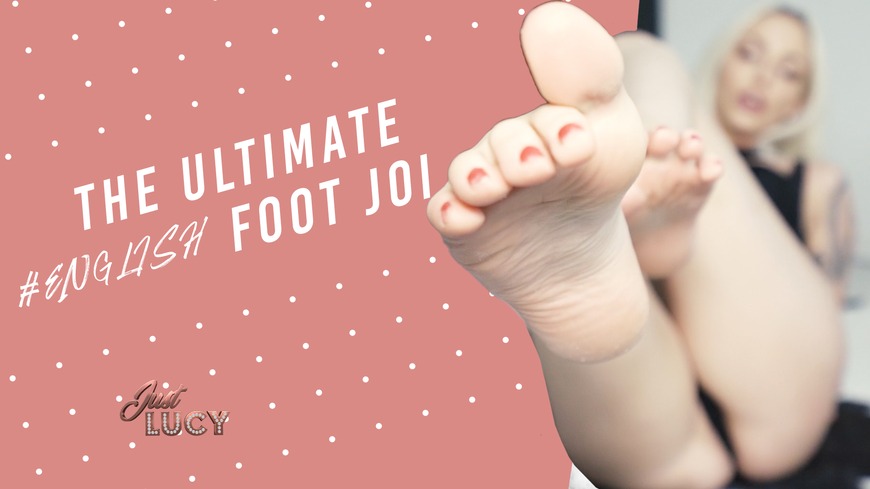 The Ultimate English Foot JOI | Just Lucy - clip coverforeground