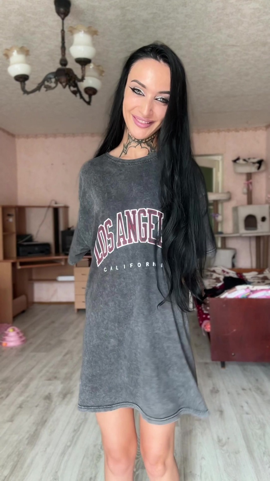 Tease you my small tits and tight pussy - clip coverforeground