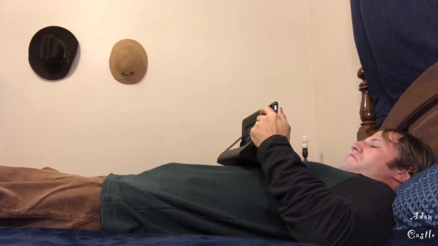 Stud Jerks Off To Porn In Jockstrap - clip coverforeground