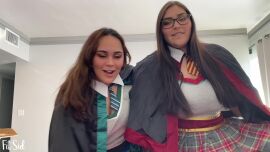 Harry Potter SEX Tape - Gryffindor & Slytherin Sluts Convince New ...