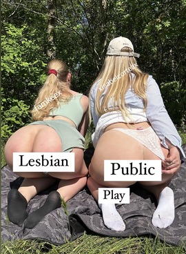 LESBIAN PUBLIC PLAY💦💦 - clip coverforeground