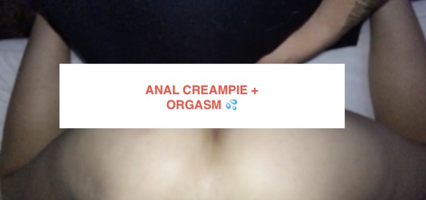 ANAL CREAMPIE + ORGASM 💦 - clip coverforeground