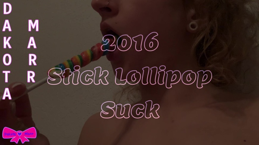 Sucking a Lollipop 2016 Blonde  - clip cover background
