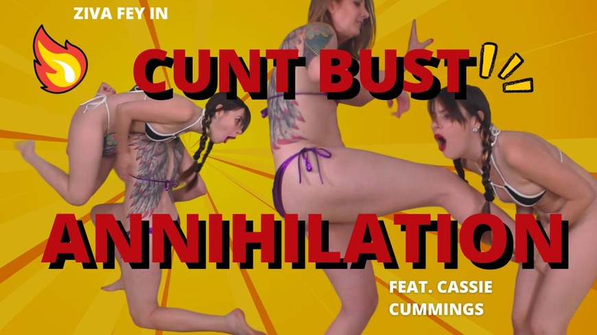 Ziva Fey Cuntbusting Annihilation By Cassie Cummings At The Gym - clip coverforeground
