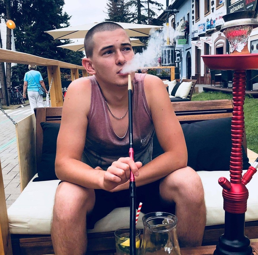 While I watching porn and masturbating my dick, I have nice male orgasm with cumshot into the condom 🔥💦👌 - clip coverforeground
