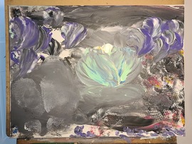 Painting "Lotus of Persephone"