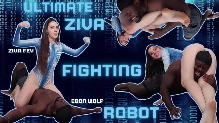 Ziva Fey - Ultimate Ziva Fighting Robot With Ebon Wolf - clip coverforeground