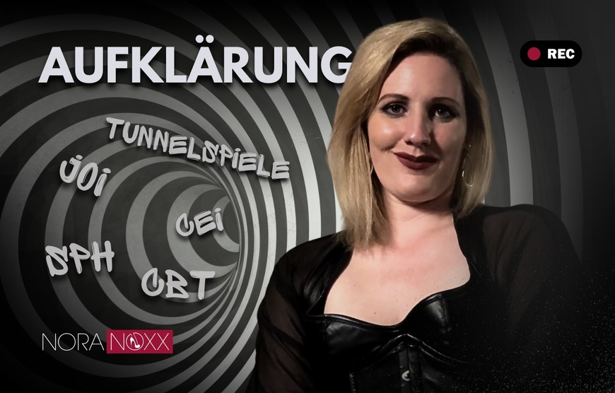 Nora klärt auf: JOI, CEI, CBT, SPH und Tunnelspiele - clip coverforeground
