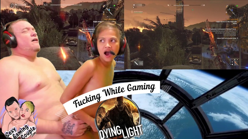 Fucking While playin Dying Light Creampie End - clip coverforeground