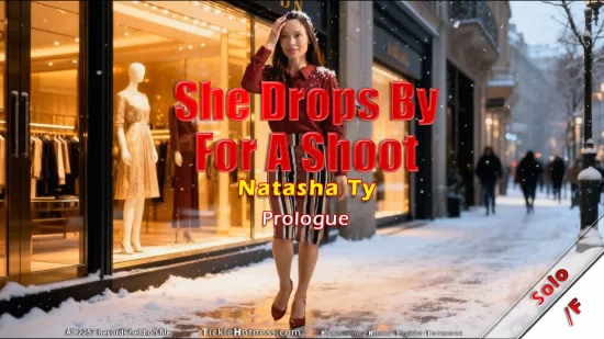 She Drops By For A Shoot - Natasha Ty