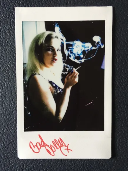 003 BAD DOLLY SIGNED PHOTO - $25 INC POSTAGE - WomenWhoSmoke official