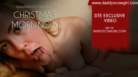 Site Exclusive: Christmas Morning Blowjob