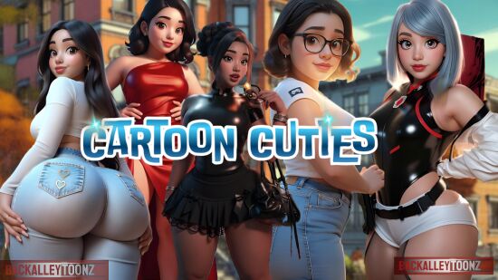 Curvy Cartoon 3D Cuties 5-4k