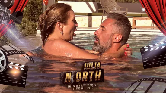 Behind The Scenes Of All Natural MILF Julia North Underwater Soft In The Pool