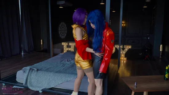 Faye and Misato Perfect Lesbian