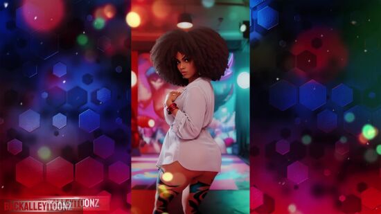 Ebony Jones Lit Photoshoot Video Showcase