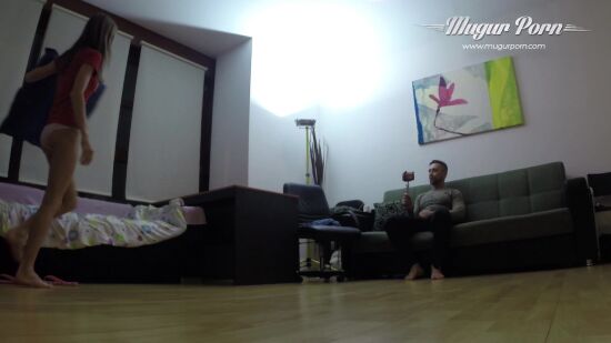 Mugur Porn vs Gina Gerson , Homemade Priva After Shooting (Camera Down)