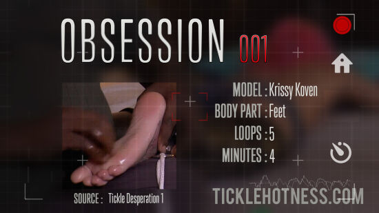 Obsession 001 Krissy Koven Feet Tickling (Re-Issue)