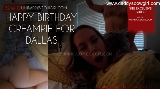 Happy Birthday Creampie