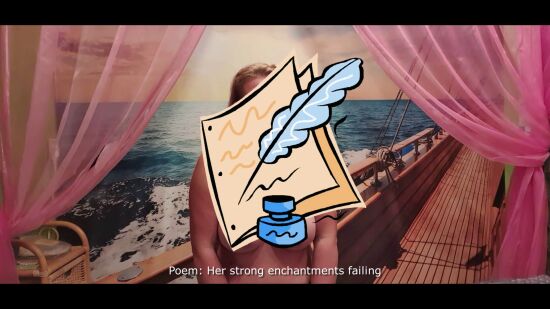 Poem - Her Strong Enchantments Failing