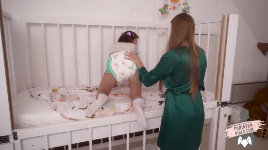 Gabrielle Hides Her Wet Mattress