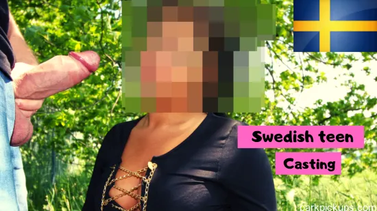 Swedish Teen Doing a Random Casting