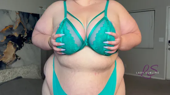 Bouncing My Oiled-Up Fat