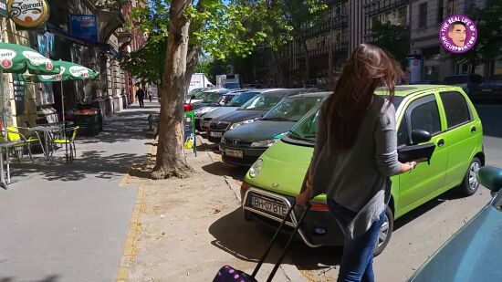 Porn Star - Carla Crouz - 24 Age . Camera Gonzo Style - Production By Mugur Porn , Private Home