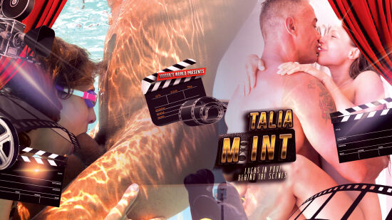 Behind The Scenes Of Talia Mint Fucks In Pool