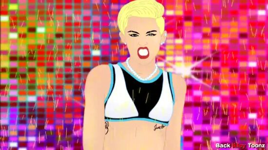 Young Miley Twerks That Little Booty to the Beat