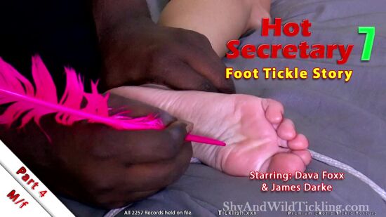 Hot Secretary 7 Pt4 Foot Tickle Story