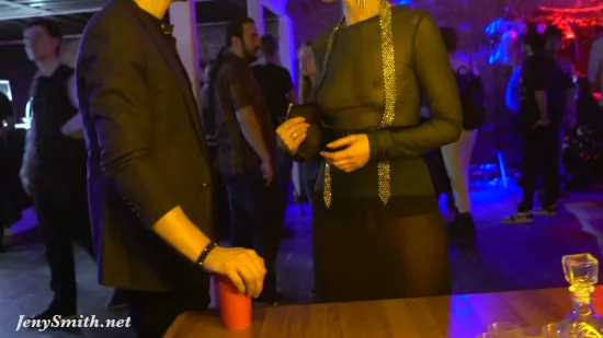 Lady at a Dance Show Premiere