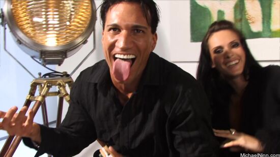 Dark Flame ~ Behind the Scenes on Set