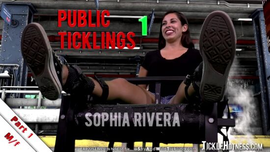 Public Ticklings 1 - Part 1: Sophia Rivera