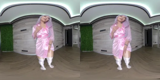 Shiny Pink Kimono VR
