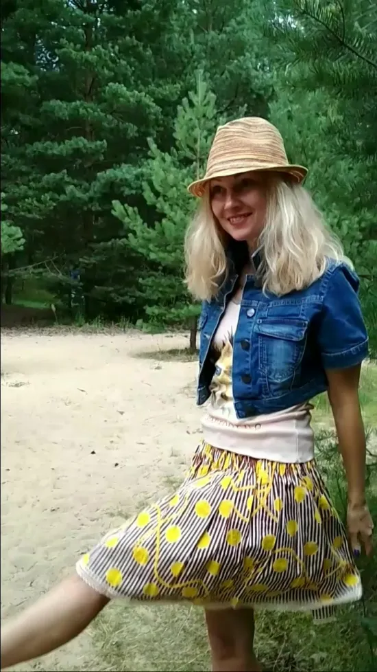 Outdoor Upskirt Masturbation