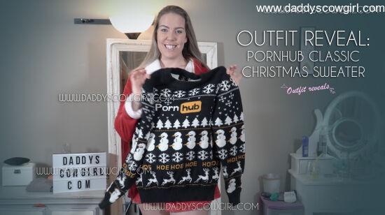 Outfit Reveal: Pornhub Classic Christmas Sweater