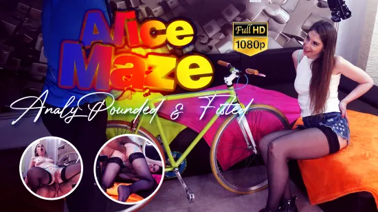 Fucking Slut Alice Maze Analy Pounded & Fisted (1080)