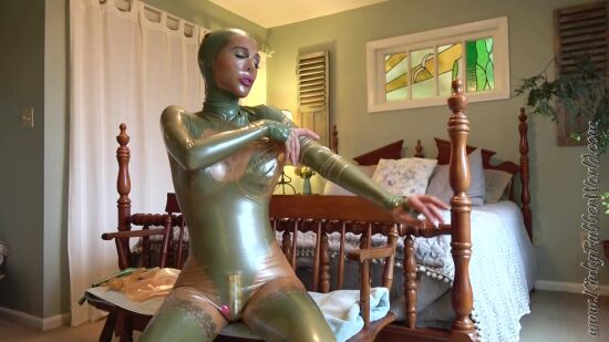 Double Layer Latex Dressing with the Lush Toy Inserted
