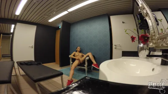 While There Is a Porn Shooting in Next Room...