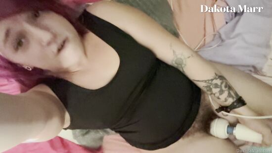Red Hair Intense Masturbation With Fingers And Vibrator