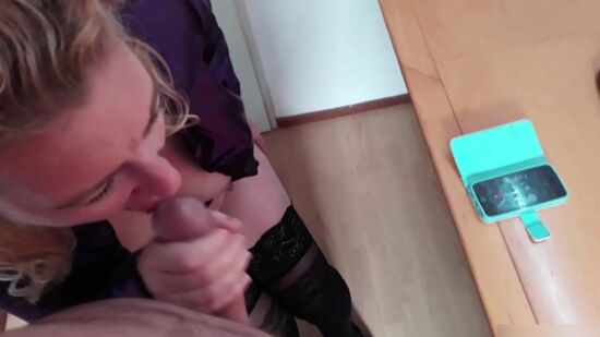 Sucking Cock on a Webcamshow