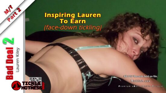 Bad Deal 2 - Part 2 - Inspiring Lauren to Earn (Face-Down)