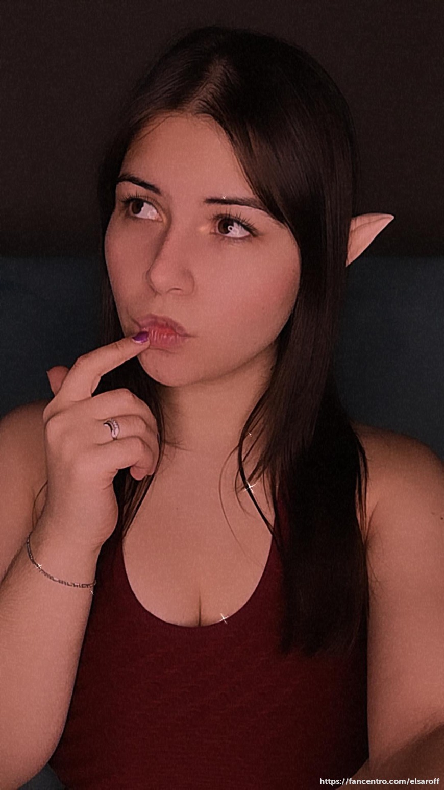 Today I tried on a new image) horny elf) 1